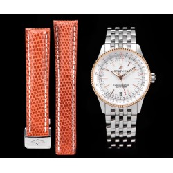 Breitling-Navitimer 1 38mm RG/SS White KOR Swiss SW200