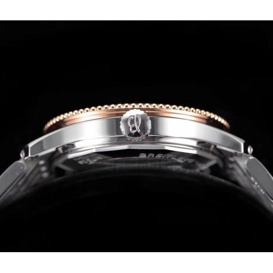 Breitling-Navitimer 1 38mm RG/SS White KOR Swiss SW200