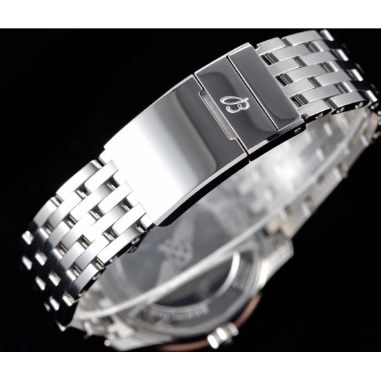 Breitling-Navitimer 1 38mm RG/SS White KOR Swiss SW200