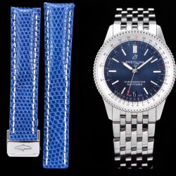 Breitling-Navitimer 1 41mm SS/SS Blue KOR A2824