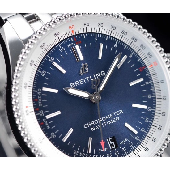 Breitling-Navitimer 1 41mm SS/SS Blue KOR A2824