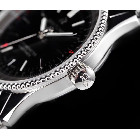 Breitling-Navitimer 1 38mm SS/SS Black KOR Swiss SW200