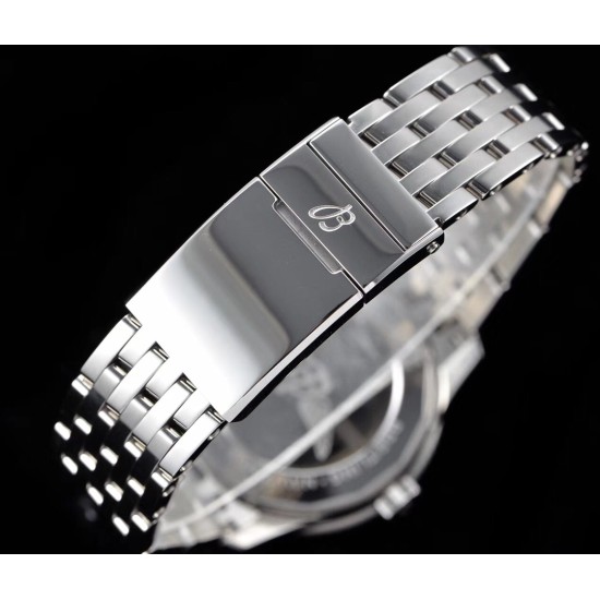 Breitling-Navitimer 1 38mm SS/SS Black KOR Swiss SW200