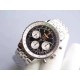 Breitling-Navitimer B01 Chronograph SS/SS Black Dial JF Asian B01