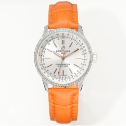 Breitling-Navitimer 1 35mm Date SS/LE White Dial BLS A2824