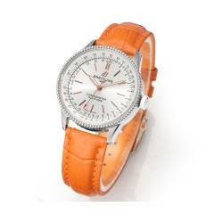 Breitling-Navitimer 1 35mm Date SS/LE White Dial BLS A2824