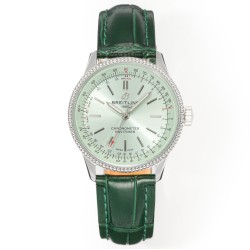 Breitling-Navitimer 1 35mm Date SS/LE White Dial  BLSF A2824