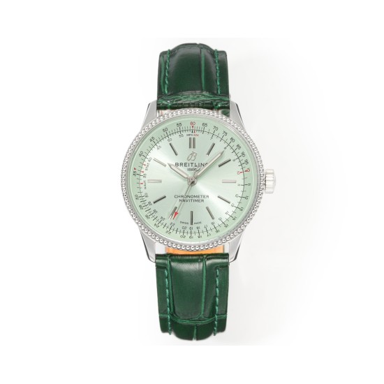 Breitling-Navitimer 1 35mm Date SS/LE White Dial  BLSF A2824