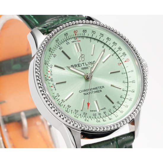 Breitling-Navitimer 1 35mm Date SS/LE White Dial  BLSF A2824