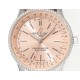 Breitling-Navitimer 1 35mm Date SS/LE Rose Gold Dial BLSF A2824