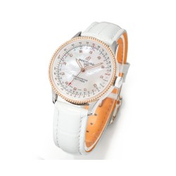 Breitling-Navitimer 1 35mm Date RG/LE White Dial BLS A2824