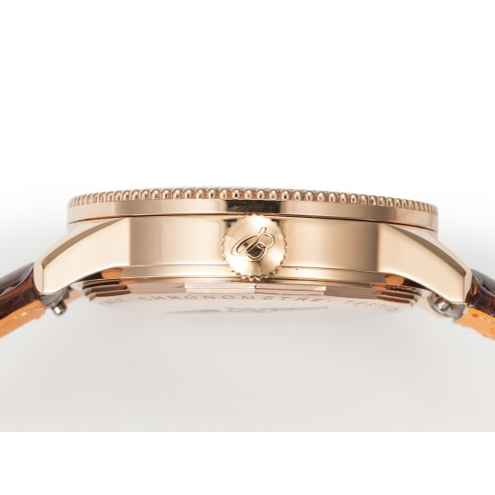 Breitling-Navitimer 1 35mm Date RG/LE White Dial BLS A2824