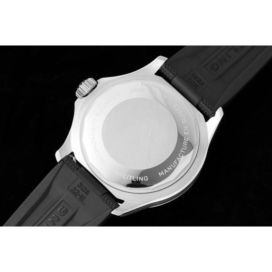 Breitling-Superocean 42mm SS/RU Yellow Dial BLSF A2824