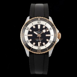 Breitling-Superocean 42mm Black Bezel SS/RU Black Dial BLSF A2824