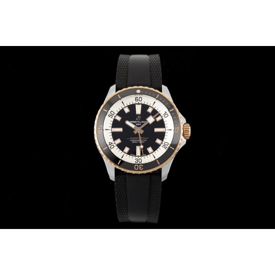 Breitling-Superocean 42mm Black Bezel SS/RU Black Dial BLSF A2824