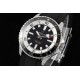 Breitling-Superocean 42mm Black Bezel SS/RU on Black BLSF A2824