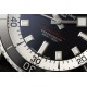 Breitling-Superocean 42mm Black Bezel SS/RU on Black BLSF A2824