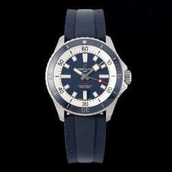 Breitling-Superocean 42mm Blue Bezel SS/RU Blue Dial BLSF A2824
