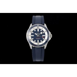 Breitling-Superocean 42mm Blue Bezel SS/RU Blue Dial BLSF A2824