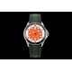 Breitling-Superocean 42mm Green Bezel SS/RU on orange BLSF A2824
