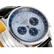 Breitling-Navitimer B01 Chronograph SS/LE Blue/Stk BLSF Asian B01