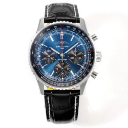 Breitling-Navitimer B01 Chronograph SS/LE Dark Bule Dial BLSF Asian B01