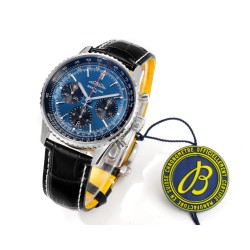 Breitling-Navitimer B01 Chronograph SS/LE Dark Bule Dial BLSF Asian B01