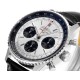 Breitling-Navitimer B01 Chronograph SS/LE White/Stk BLSF Asian B01