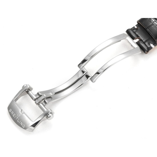 Breitling-Navitimer B01 Chronograph SS/LE White/Stk BLSF Asian B01