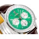 Breitling-Navitimer B01 Chronograph SS/LE Green/Stk BLSF Asian B01