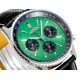 Breitling-Navitimer B01 Chronograph SS/LE Green/Stk BLSF Asian B01