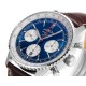 Breitling-Navitimer B01 Chronograph SS/LE Blue Dial BLSF Asian B01