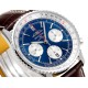 Breitling-Navitimer B01 Chronograph SS/LE Blue Dial BLSF Asian B01