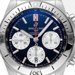 Breitling-Chronomat B01 42MM SS/SS Black/Stk TF A7750