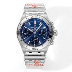 Breitling-Chronomat B01 42MM SS/SS Blue/Stk TF A7750