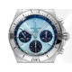 Breitling-Chronomat B01 42MM SS/SS Ice Blue/Stk BLS A7750