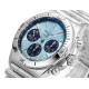 Breitling-Chronomat B01 42MM SS/SS Ice Blue/Stk BLS A7750