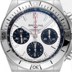 Breitling-Chronomat B01 42MM SS/SS Silver/Stk TF A7750