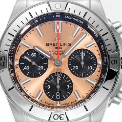 Breitling-Chronomat B01 42MM SS/SS Champagne/Stk TF A7750