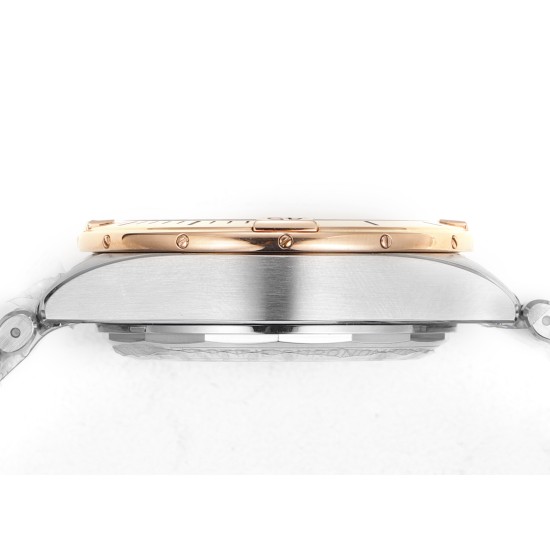 Breitling-Chronomat B01 42MM RG/SS Blue/Stk TF A7750