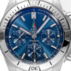 Breitling-Chronomat B01 Frecce Tricolori 42MM SS/SS Blue/Stk TF A7750