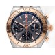 Breitling-Chronomat B01 42MM RG/SS Brown/Stk TF A7750