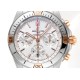 Breitling-Chronomat B01 42MM RG/SS Silver/Stk TF A7750