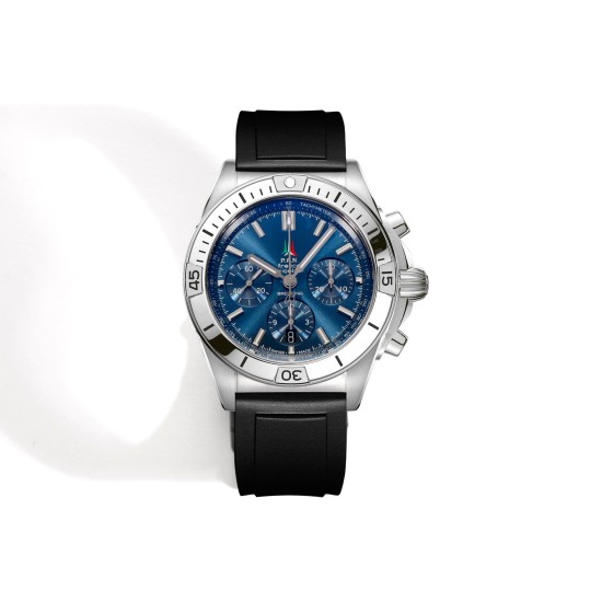 Breitling-Chronomat B01 Frecce Tricolori 42MM SS/RU Blue/Stk TF A7750