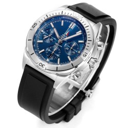 Breitling-Chronomat B01 Frecce Tricolori 42MM SS/RU Blue/Stk TF A7750