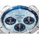 Breitling-Chronomat B01 42MM SS/RU Ice Blue/Blk TF A7750