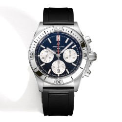 Breitling-Chronomat B01 42MM SS/RU Blue/Stk TF A7750