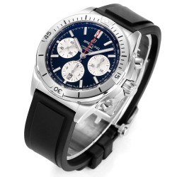 Breitling-Chronomat B01 42MM SS/RU Blue/Stk TF A7750