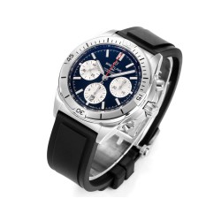 Breitling-Chronomat B01 42MM SS/RU Blue/Stk TF A7750