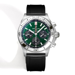 Breitling-Chronomat B01 42MM SS/RU Green/Stk TF A7750